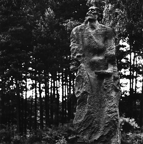 Statue Textured High Contrast Dramatic Mysterious Nature
