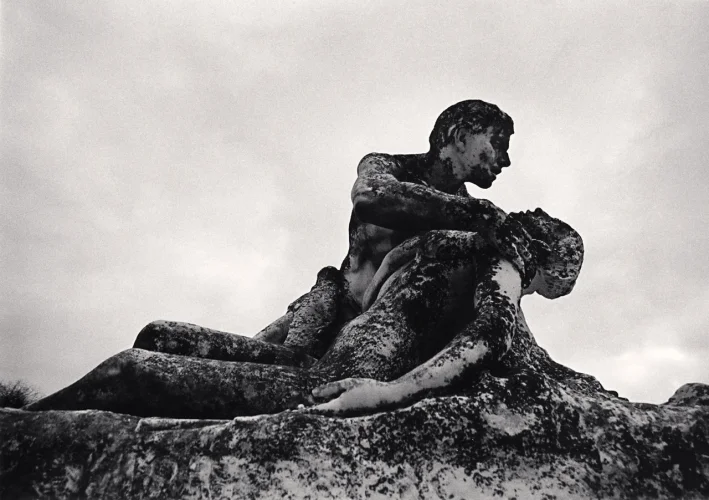 Statue Textured High Contrast Moody