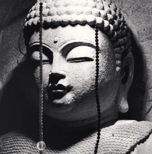 Statue Textured High Contrast Mysterious