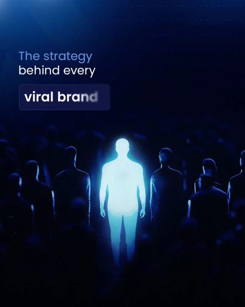 Strategy Viral Brand Human Figures Blue