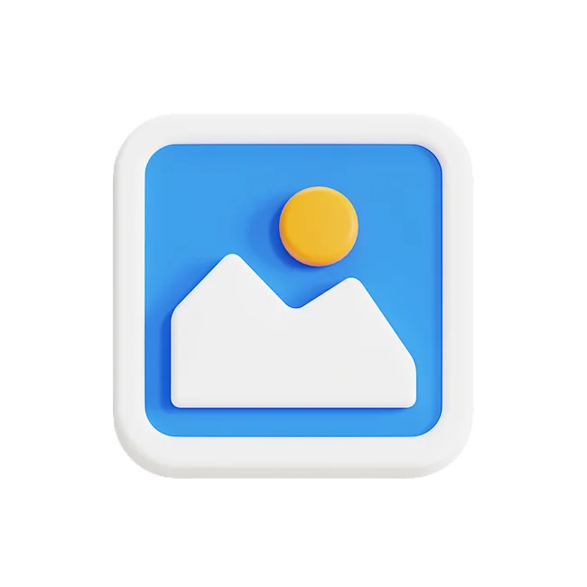 Sun Mountain Blue Yellow Icon