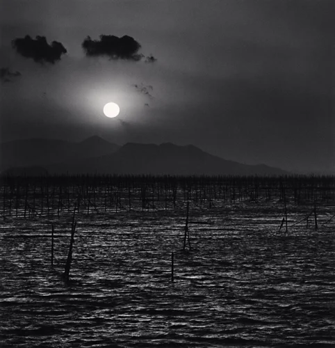 Sunset Seascape Dramatic Textured High Contrast Mysterious