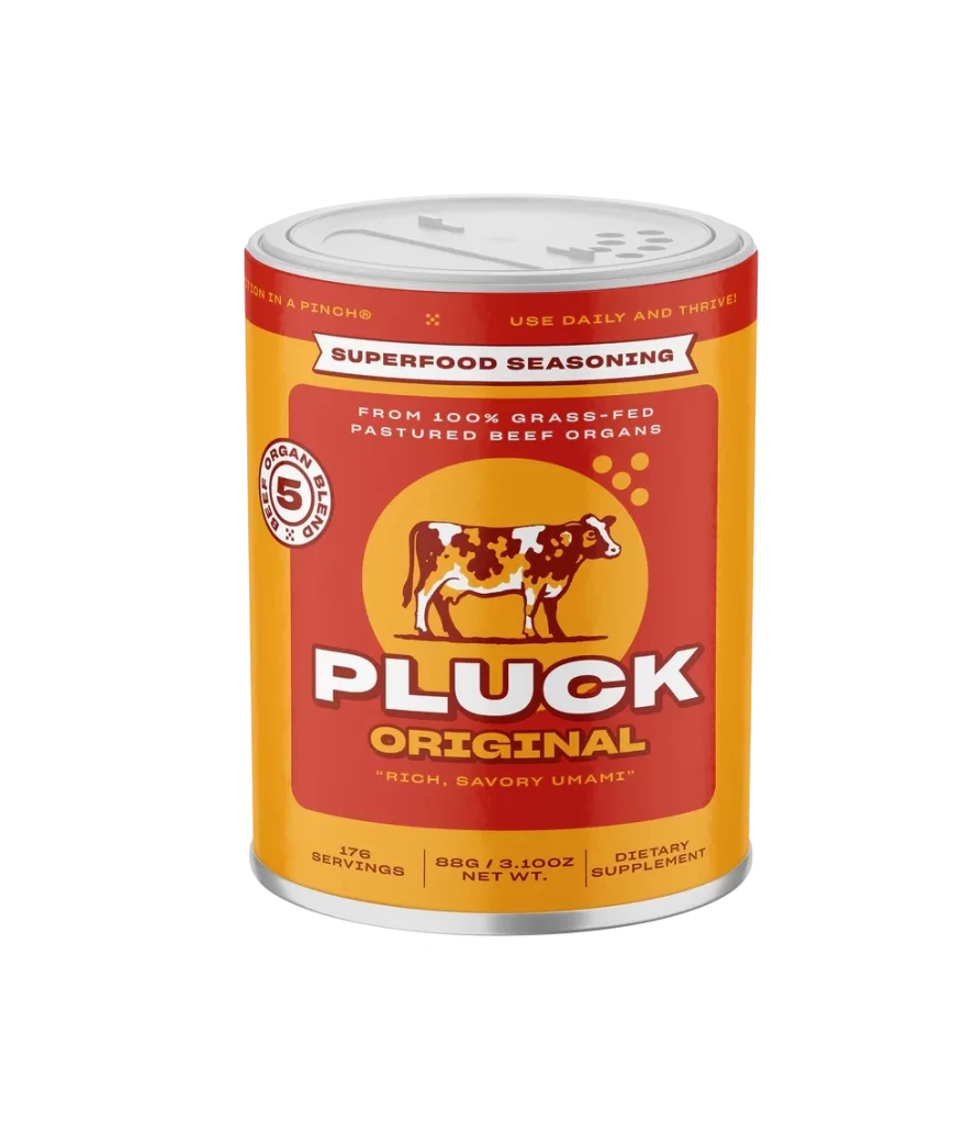 Superfood Seasoning Yellow Red Vintage