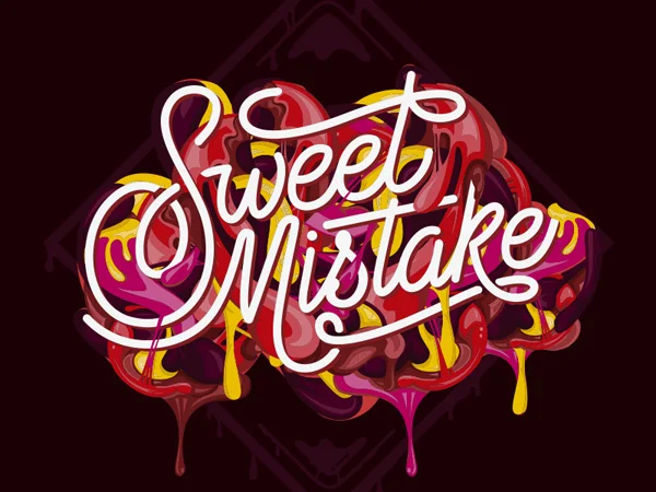 Sweet Mistake Red Yellow Pink Black