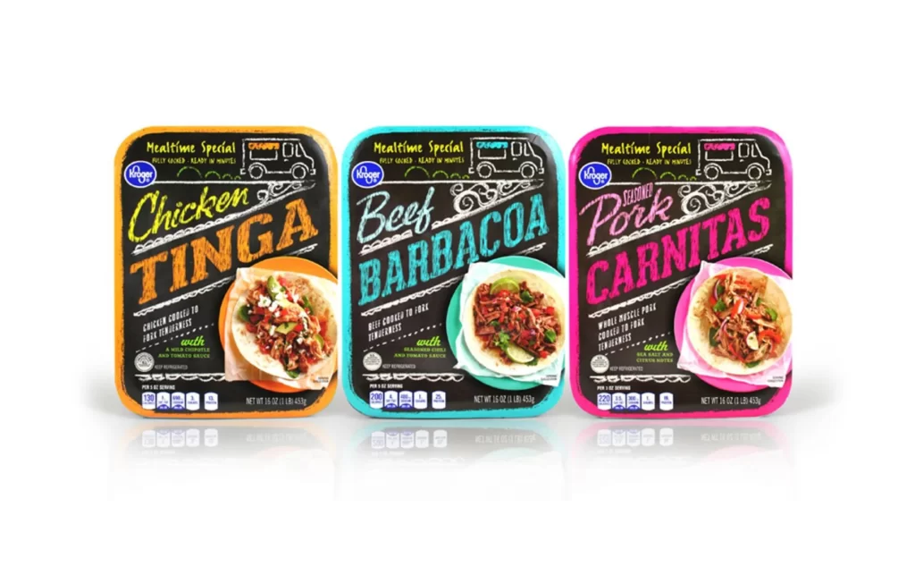 Taco Chicken Tinga Beef Barbacoa Pork