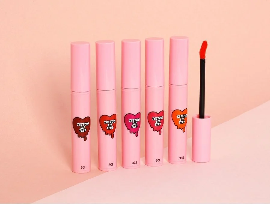 Tattoo Lip Tint Tube Pink Matte Cosmetics