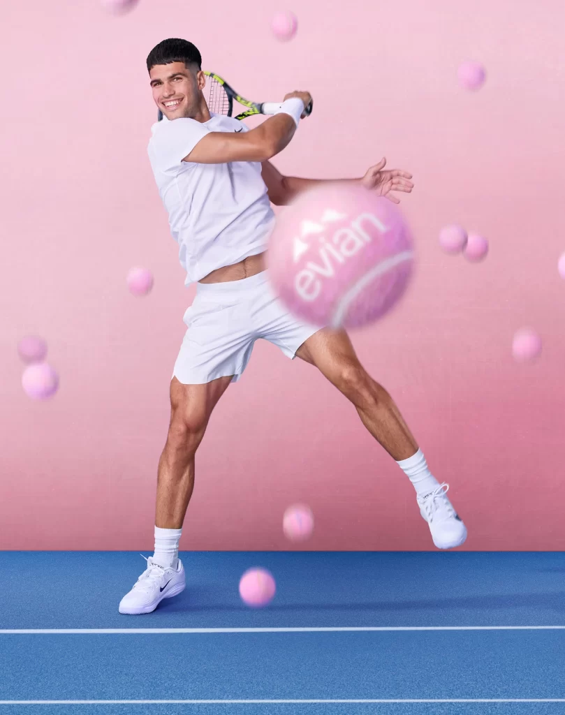 Tennis Player Evian Photography