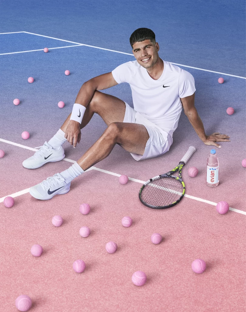 Tennis Player Evian Photography