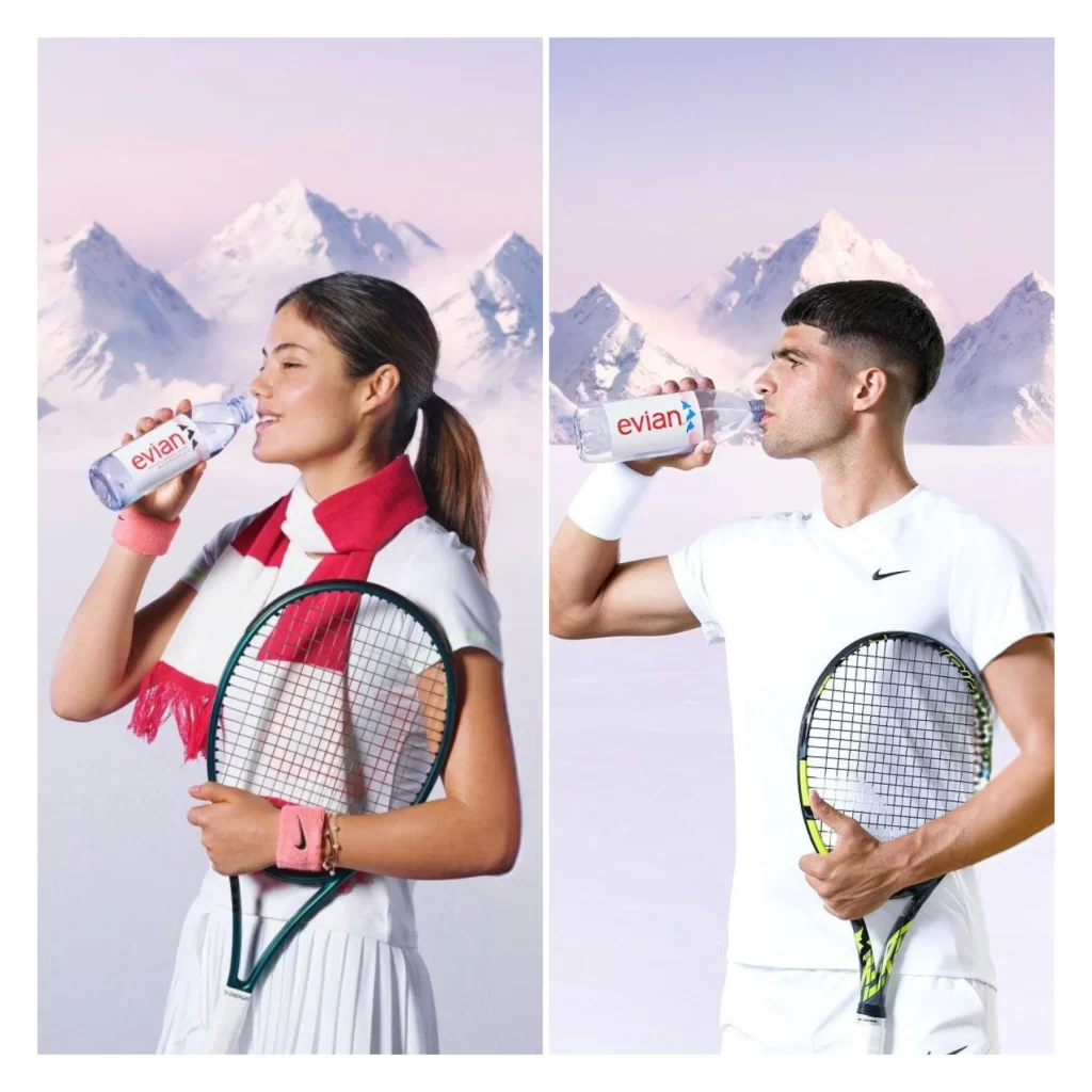 Tennis Players Evian Photography