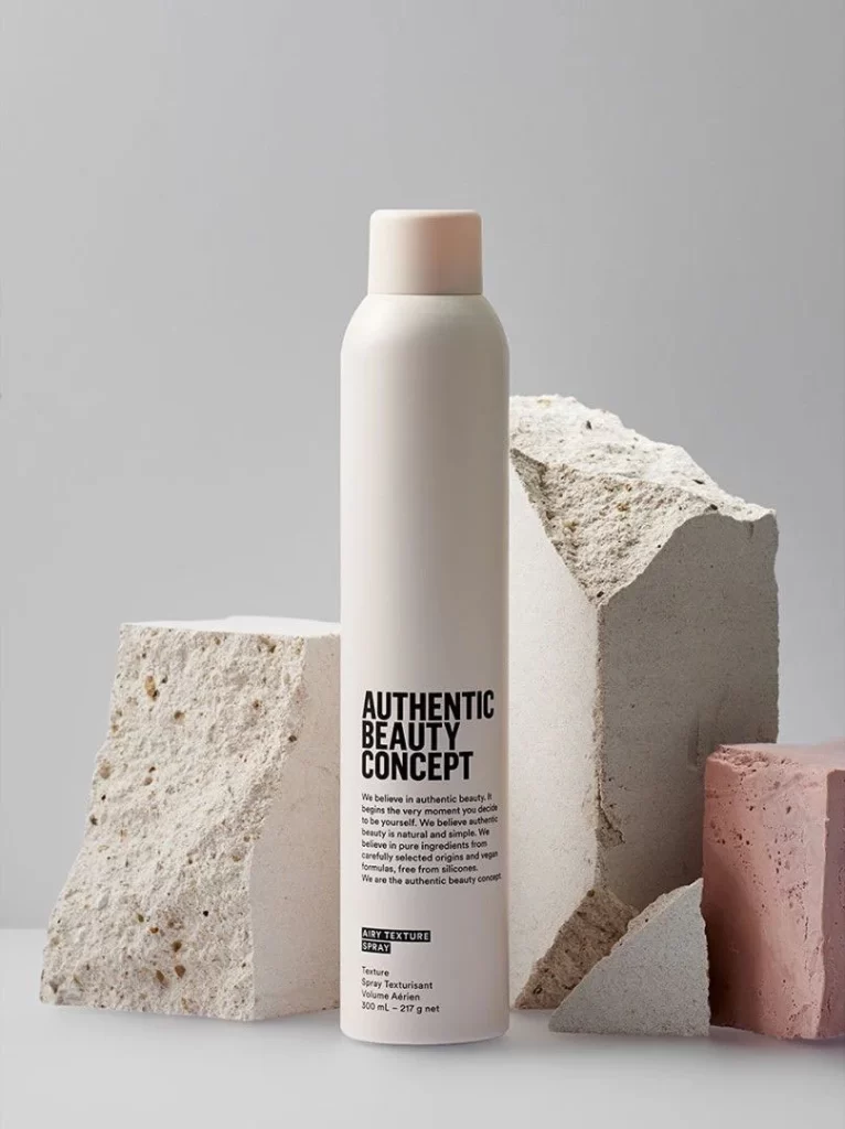Textured Spray Can White Modern Haircare