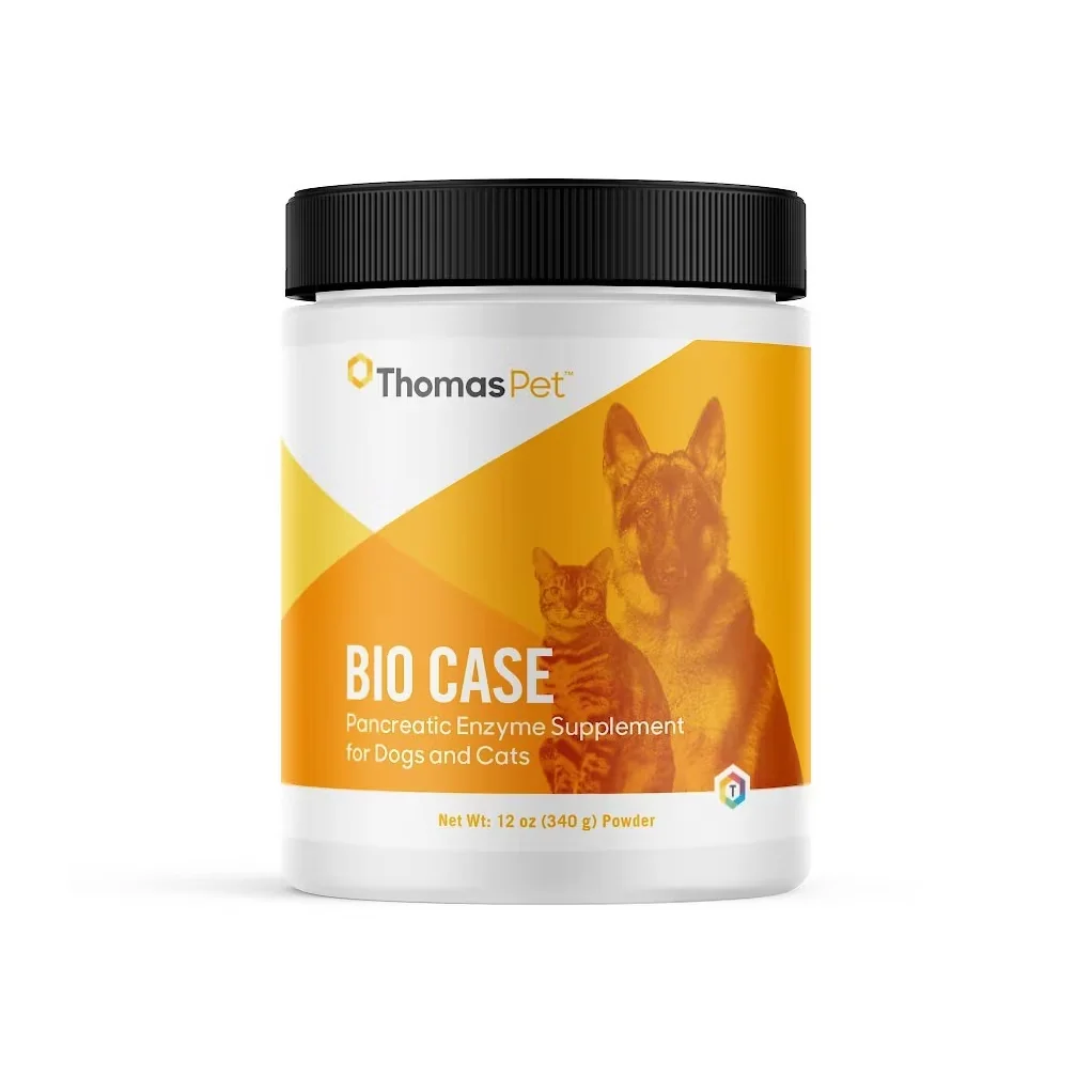 Thomas Pet BIO CASE Pancreatic Enzyme Bottle Packaging