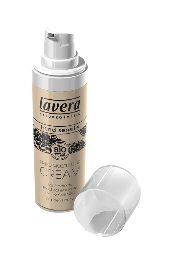 Tinted Moisturizing Cream Tube Plastic Beige Organic Skincare