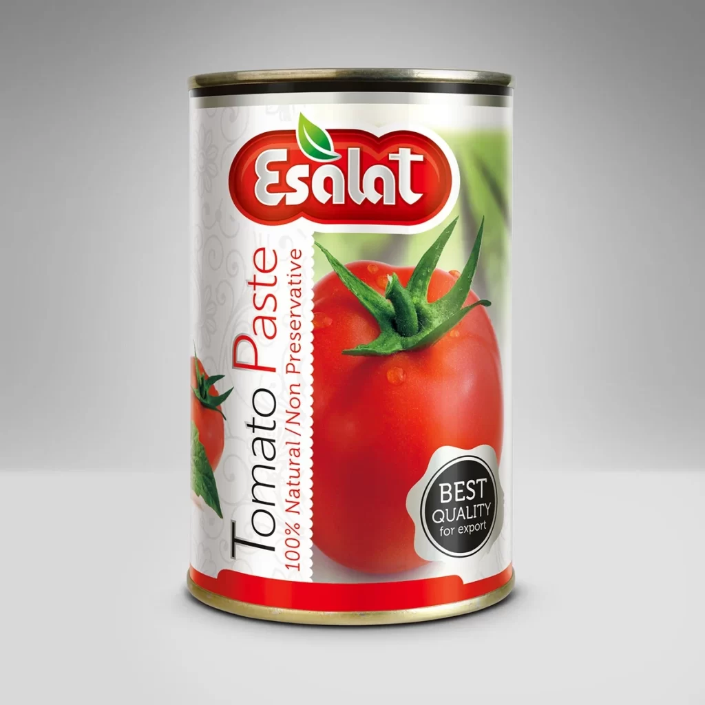 Tomato Paste Red White Green Natural