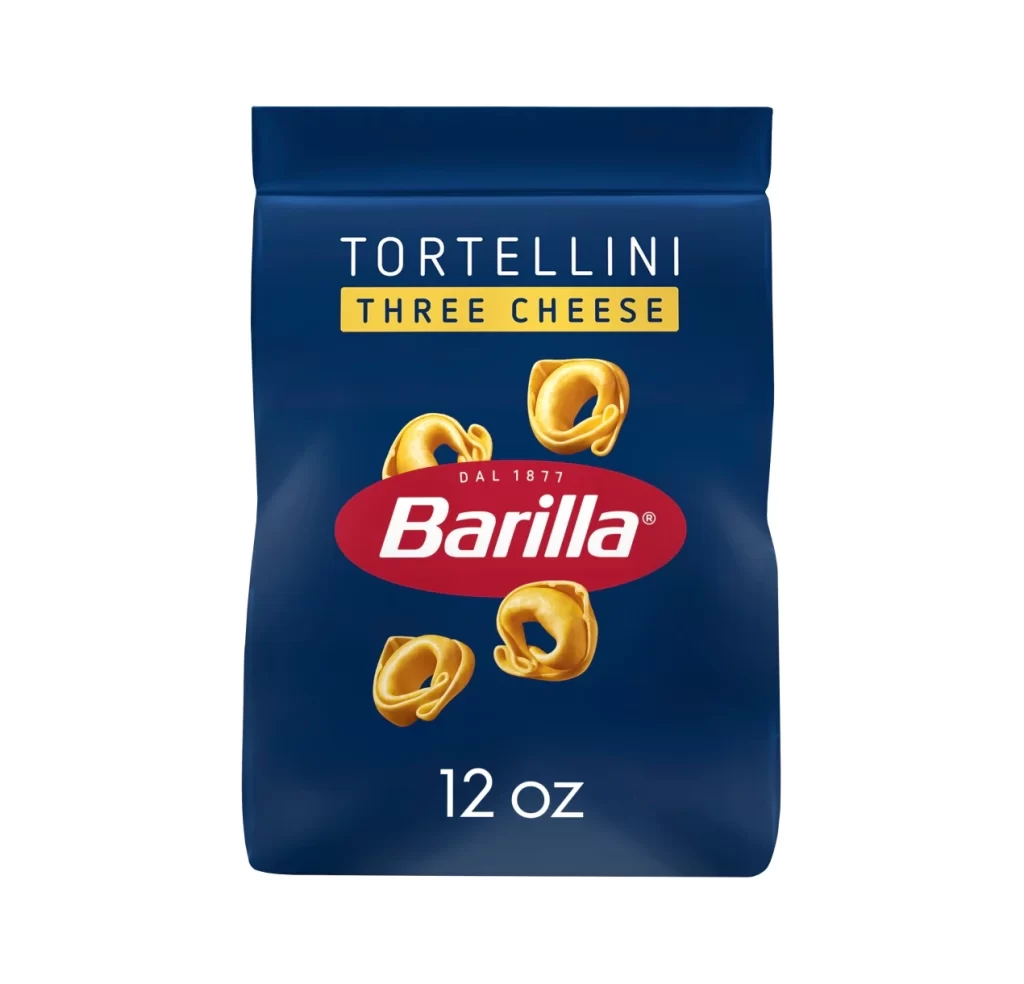 Tortellini Three Cheese Barilla Blue Yellow