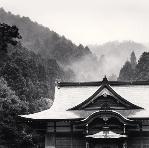 Traditional Architecture Foggy Dramatic Textured High Contrast Mysterious
