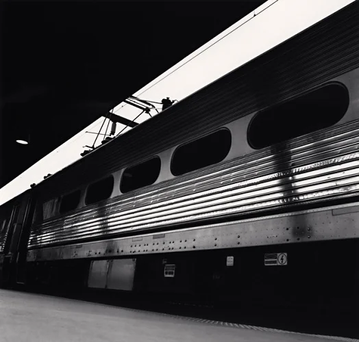 Train Station Industrial High Contrast Dramatic