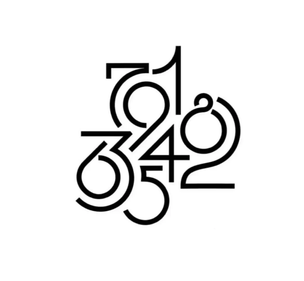 Typography Black White
