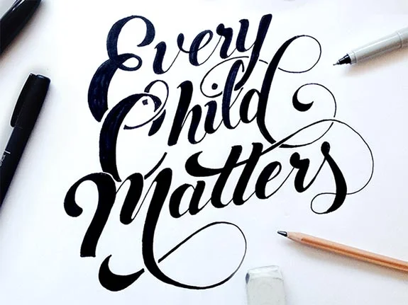 Typography Black White Calligraphy Inspirational