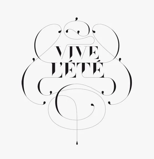 Typography Black White Decorative