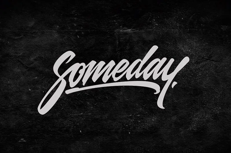 Typography Black White Inspirational Quote V2