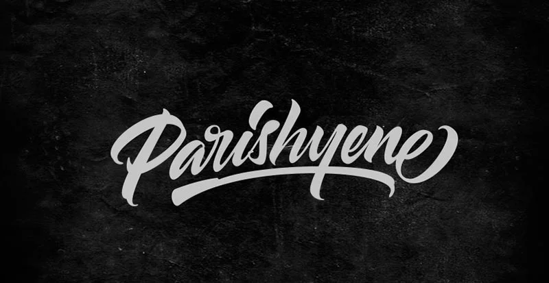 Typography White Black Branding