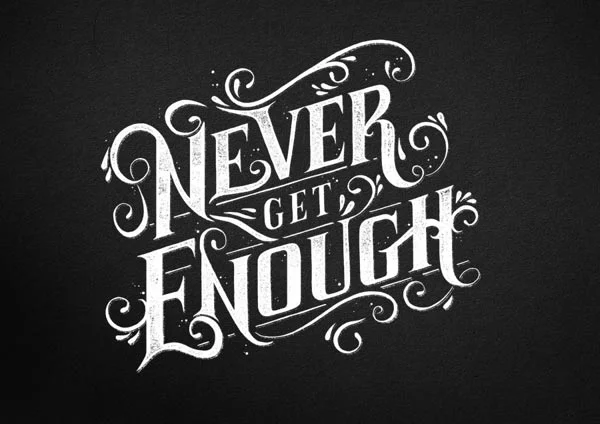 Typography White Black Inspirational Quote V3