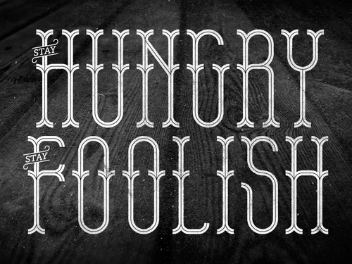 Typography White Black Motivational Quote V1