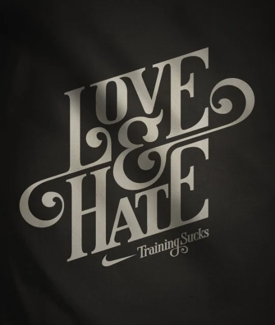 Typography White Black Shirt Motivational