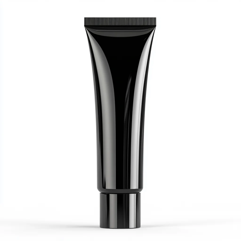 up gel mock tube toothpaste advertising photography black