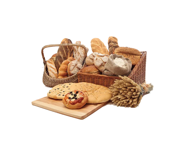 Variety Basket Rustic Artisan Breads Wheat Sheaf