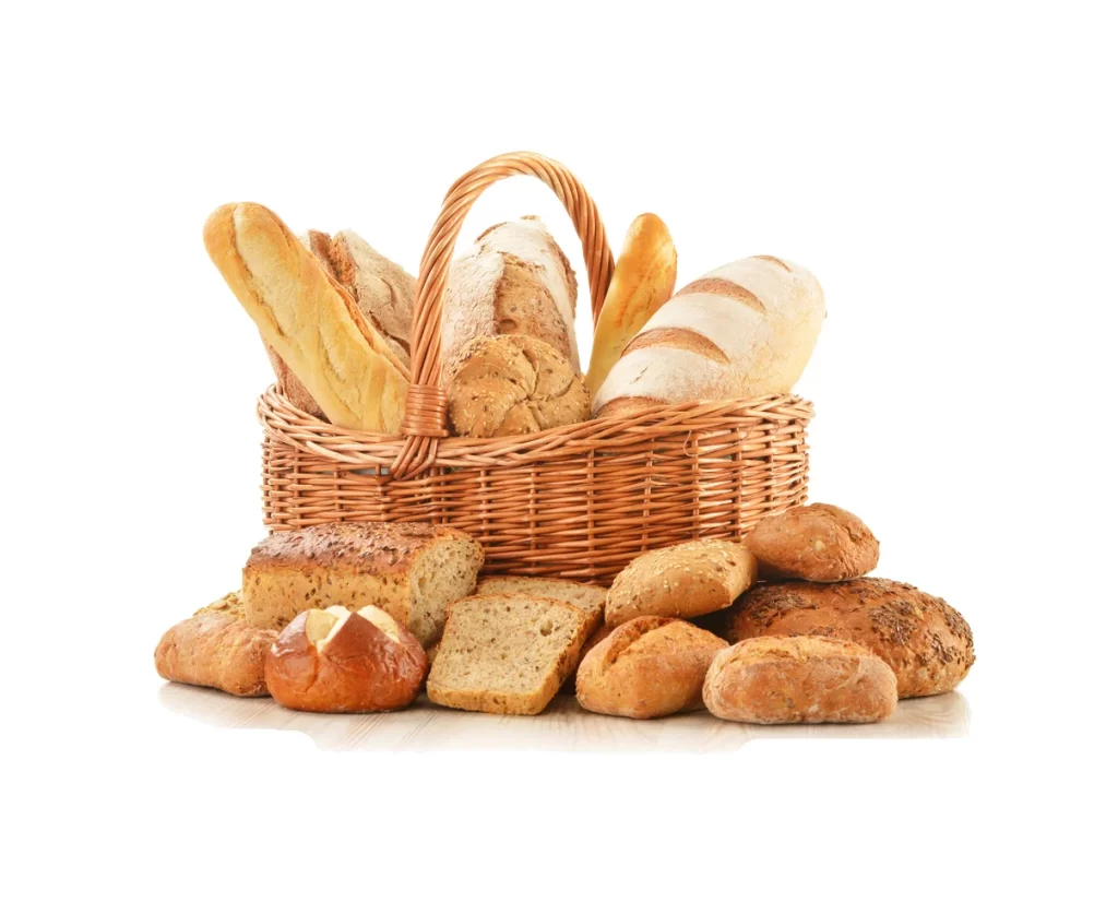 Variety Basket Rustic Loaves Rolls Baguettes Artisan Baked