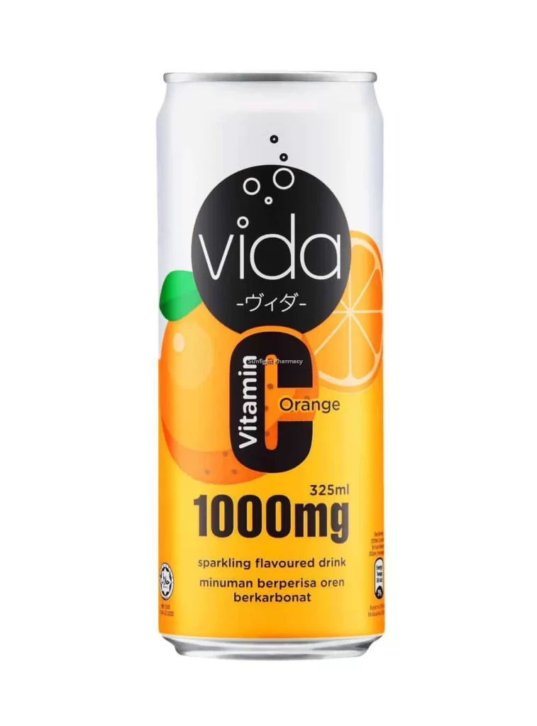 Vida Vitamin Orange Can Packaging