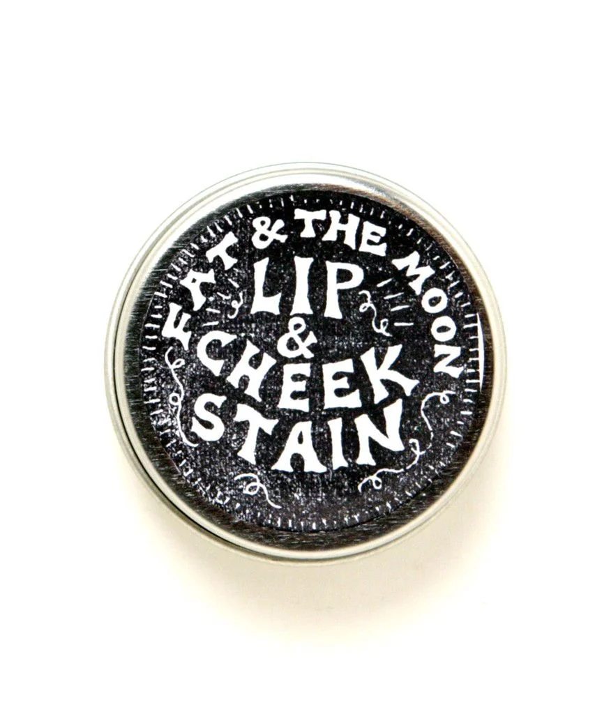 Vintage Lip Stain Tin Black