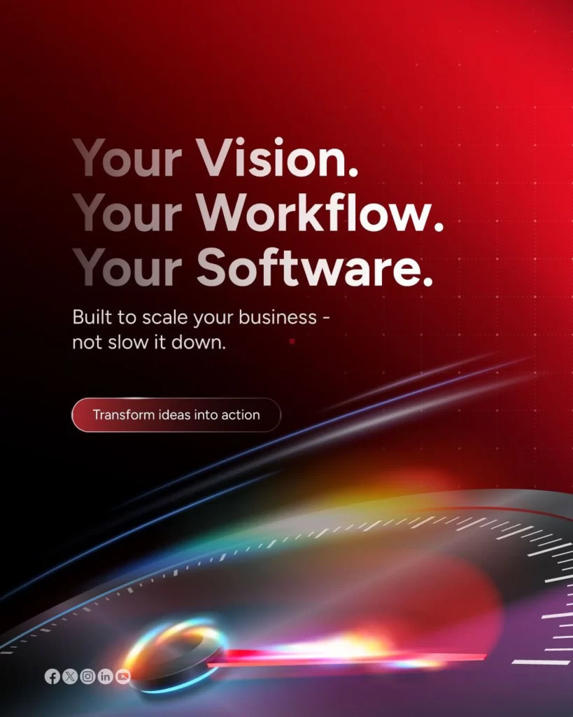 Vision Workflow Software Business Scale Action