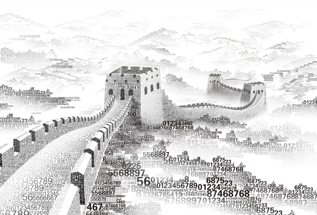 Wall Numbers Monochrome Illustration