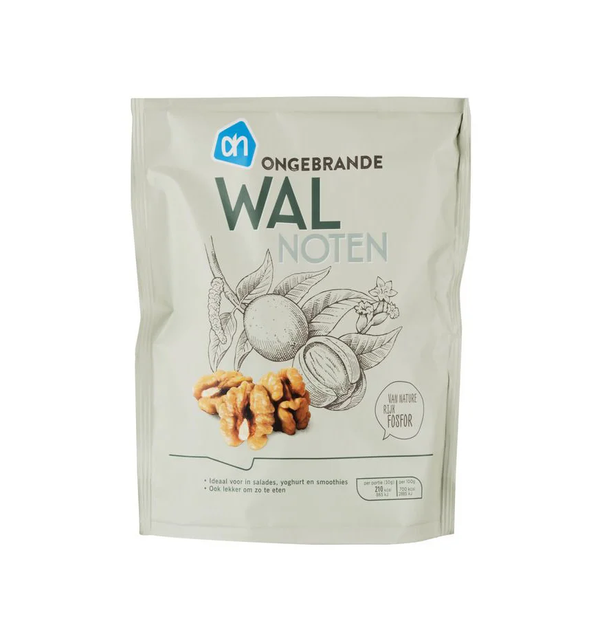 Walnut Natural Green Ongebrande