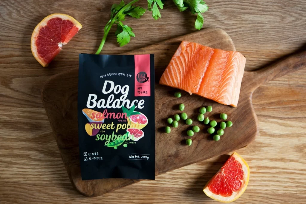 Walwari Dog Salmon Sweet Potato Packaging