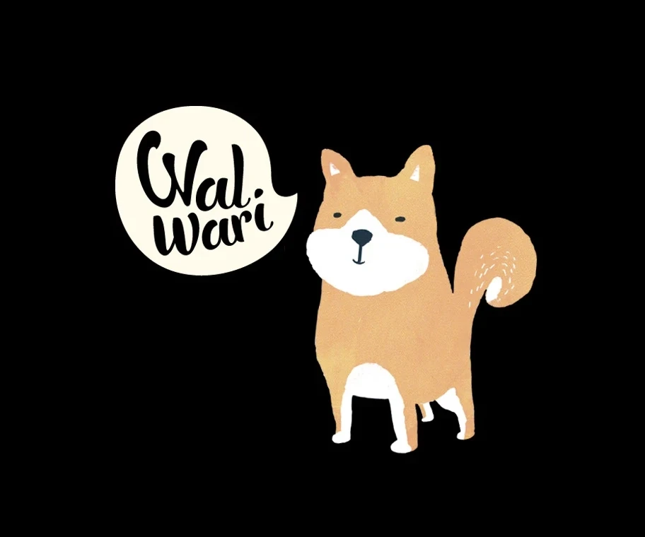 Walwari Shiba Inu Illustration