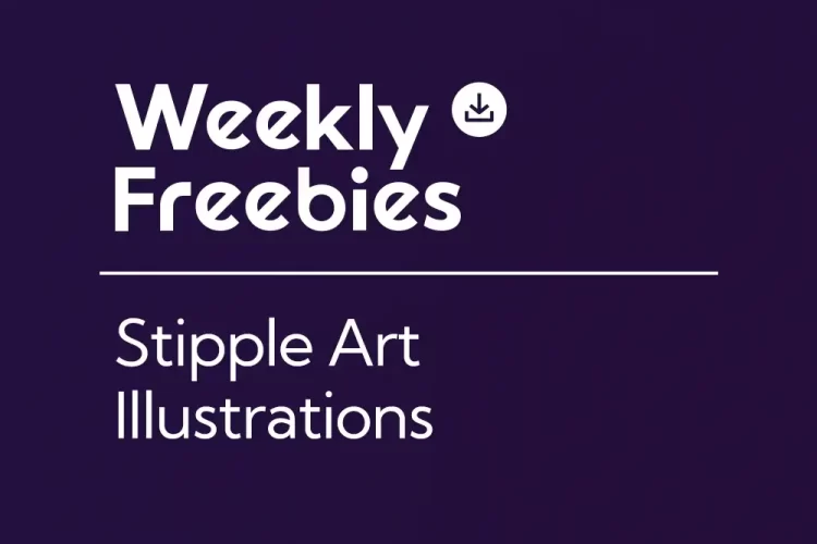 Free Stipple Art Illustrations: How Dots Create Movement and Form