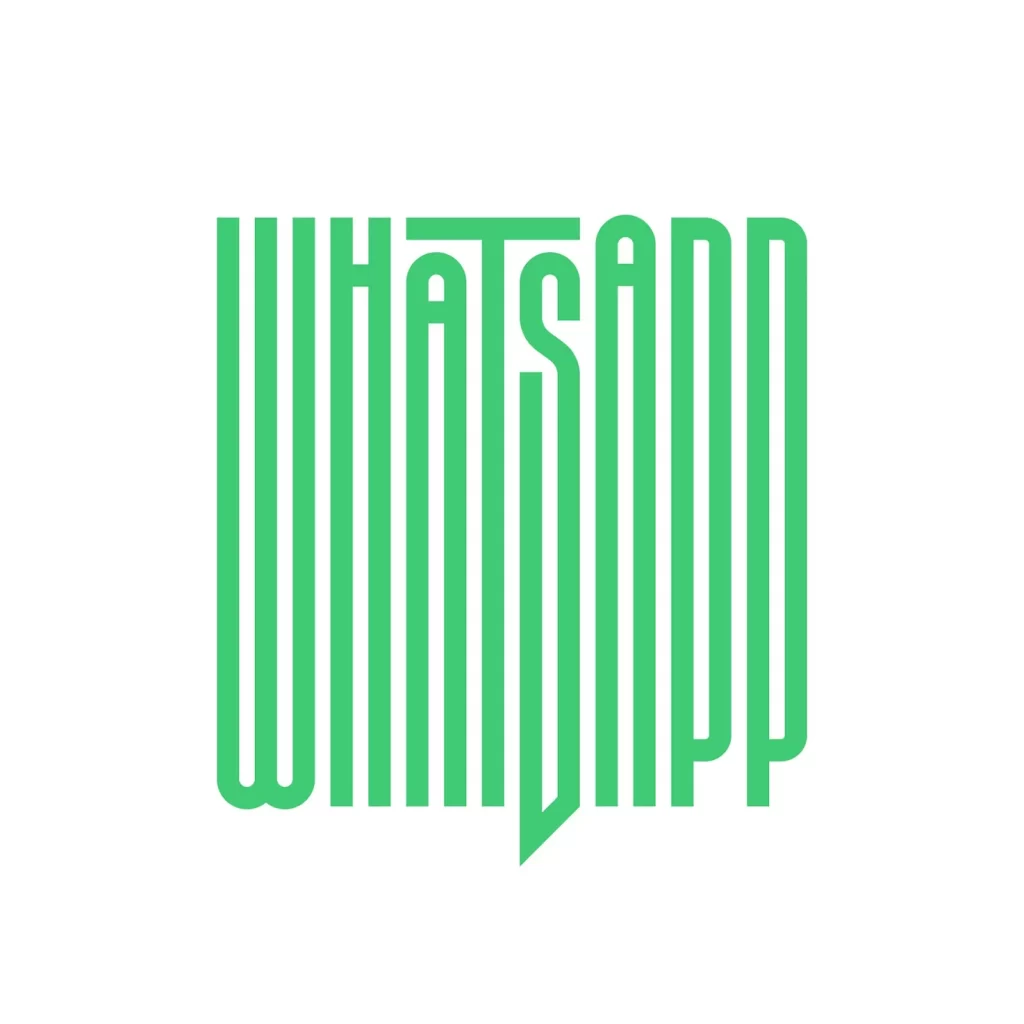 WhatsApp Green White Logo