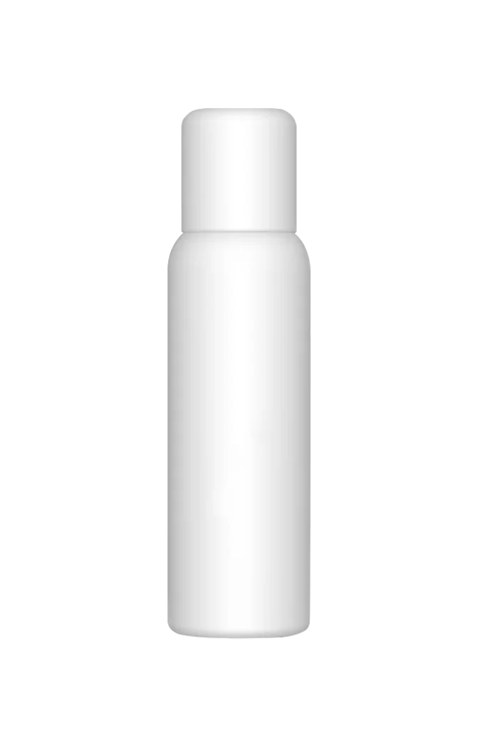 White Bottle Pump Dispenser Minimal