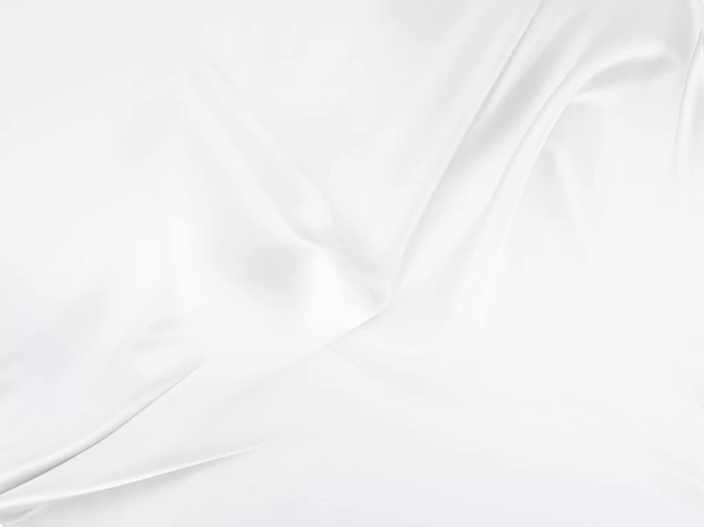 White Fabric Crinkled Softness Minimalism Cleanliness