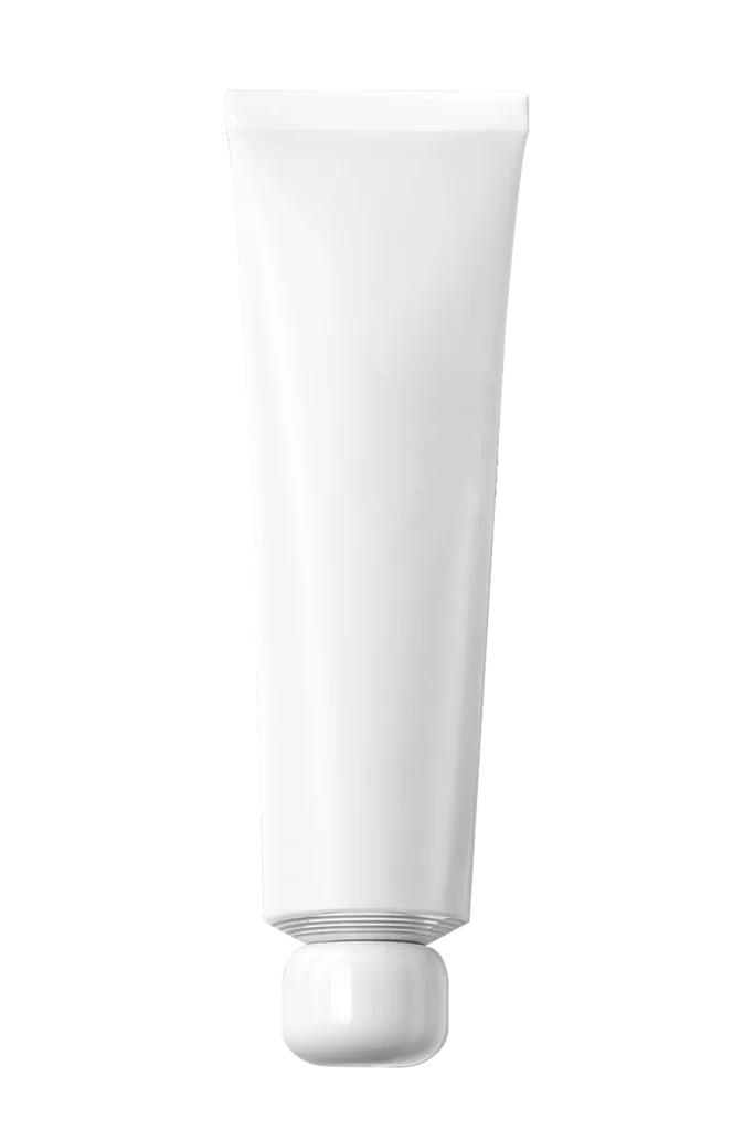 White Tube Cream Pump