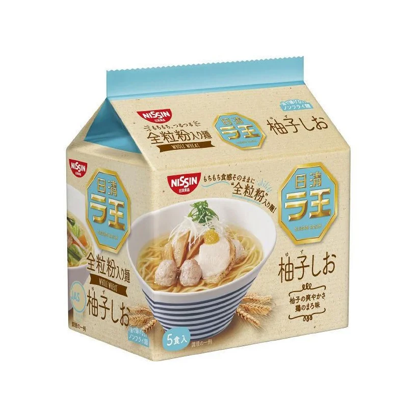 Whole Wheat Noodles Blue Nissin Chicken