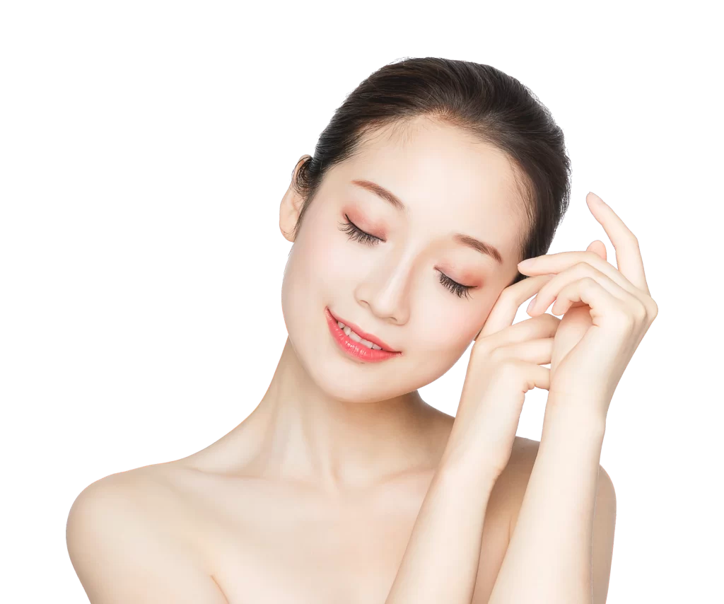 Woman Beauty Skin Care Soft Pink