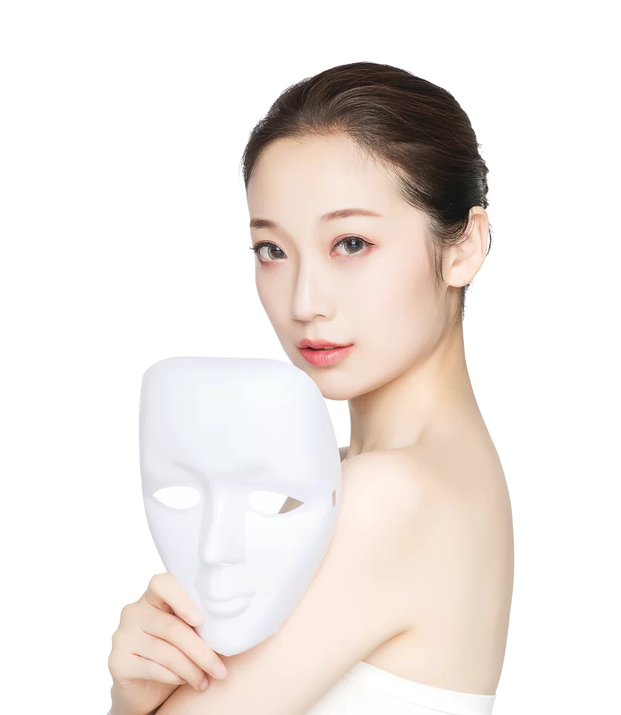 Woman Mask White 2