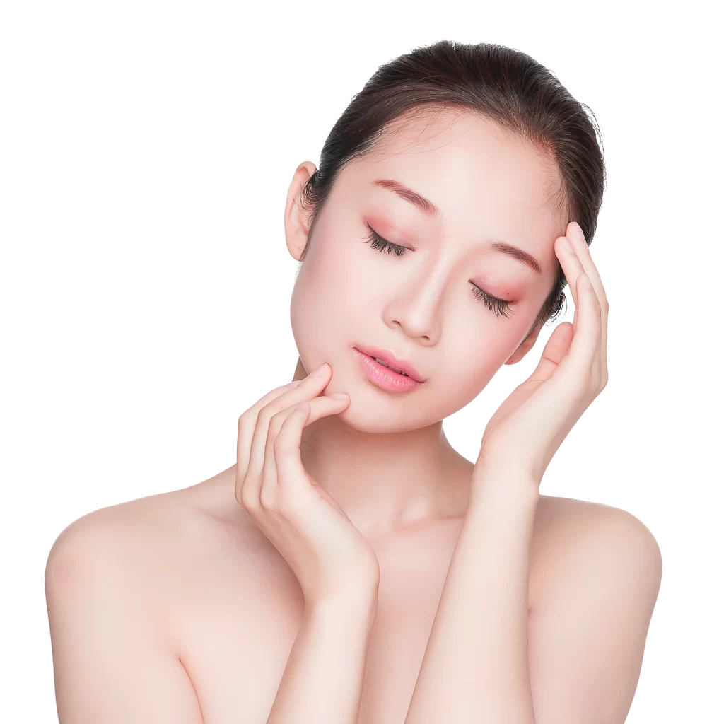Woman Skin Care Soft Pink