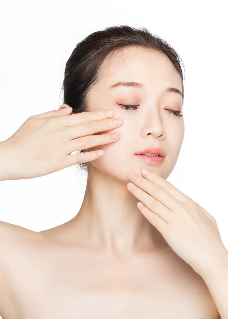 Woman Soft Skin Light Makeup Gentle