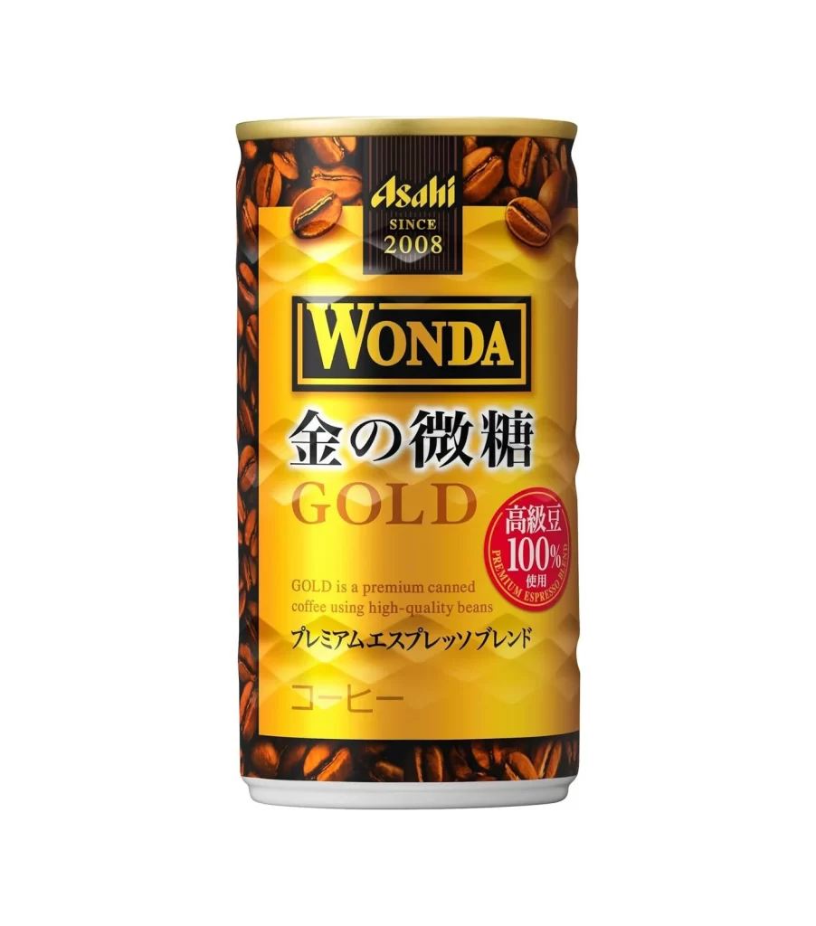 Wonda Gold Coffee Yellow Black Gold