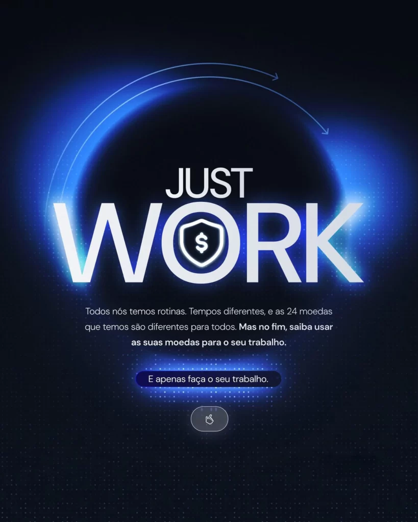 Work Routine Coins Shield Blue